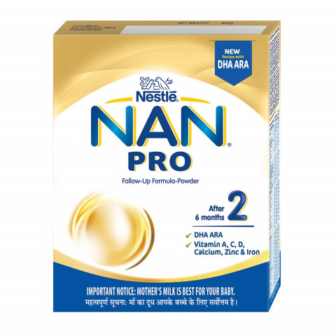 Nestle Nan Pro Stage 2 Follow-up Formula Powder, 400g Box (After 6 months)