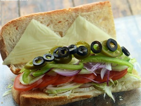 Olive Veg Sandwich-Biryani Queen