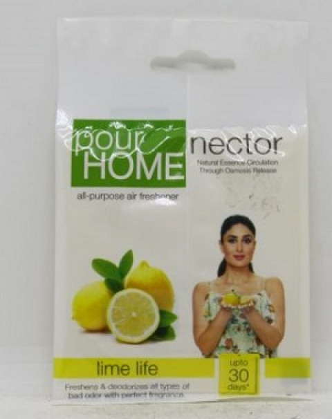Pour Home Nector All Purpose Air freshener,Lime Life 10 g