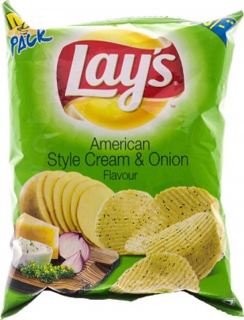 Lays American Style Cream And Onion 78g