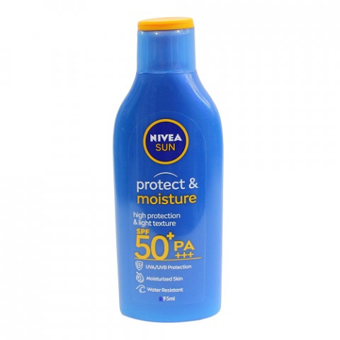NIVEA Sun protect and moisture high protection and light texture SPF 50+ PA++ (75ml)