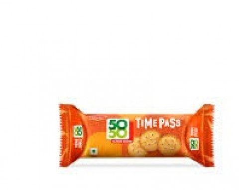 Britannia 50-50 Classic Salted Time Pass Biscuits 63.5 g