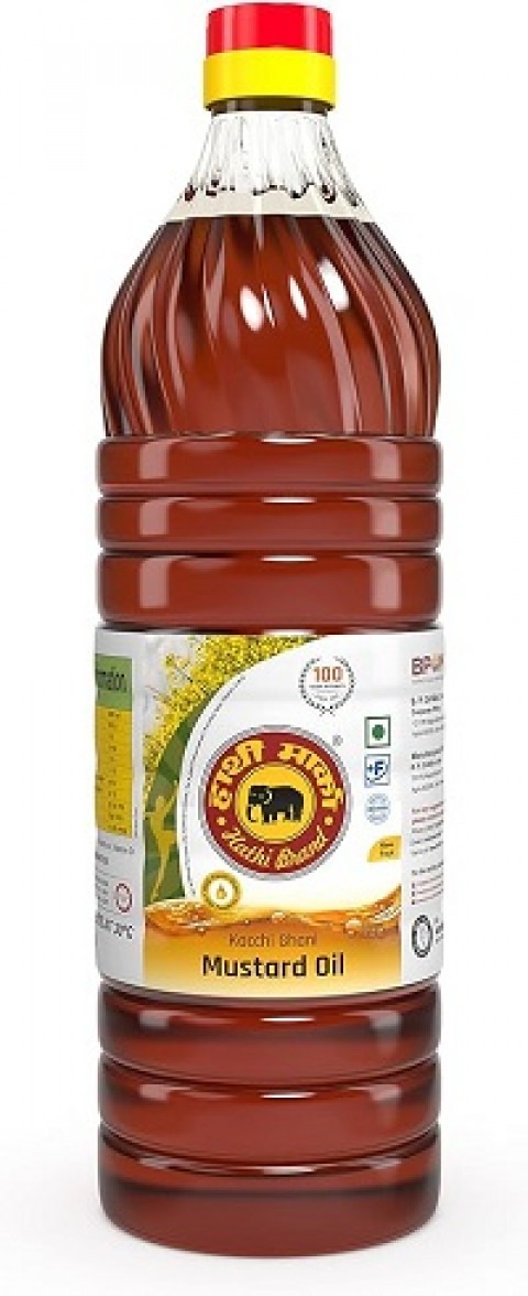 Hathi Kachhi Ghani Mustard Oil 500 ml