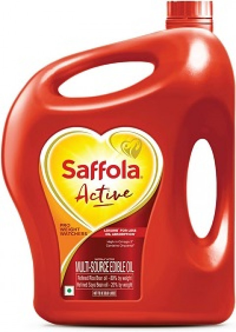Saffola Active Refined Oil| 5 litre