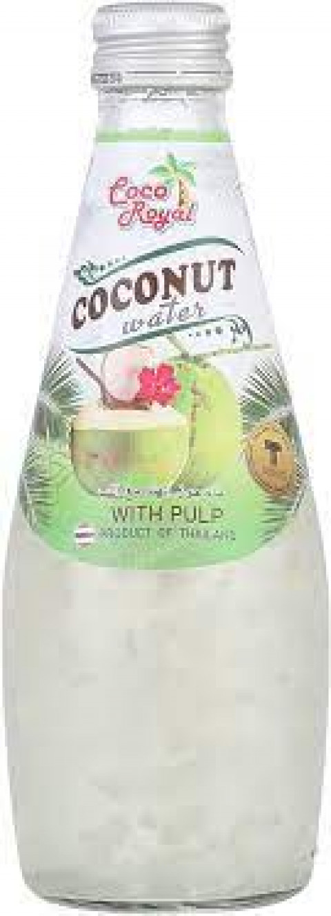 Coco Royal Coconut Water with Pulp - 290 ml