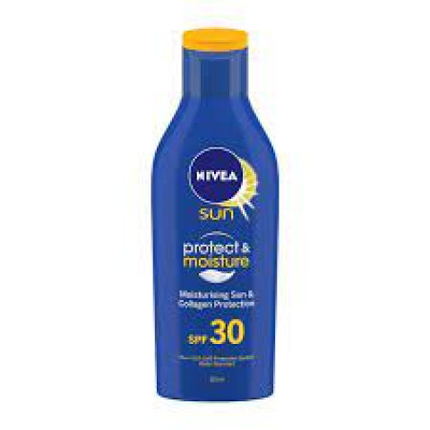 NIVEA SUN Protect and Moisture 125ml SPF 30 Sunscreen| PA++ UVA