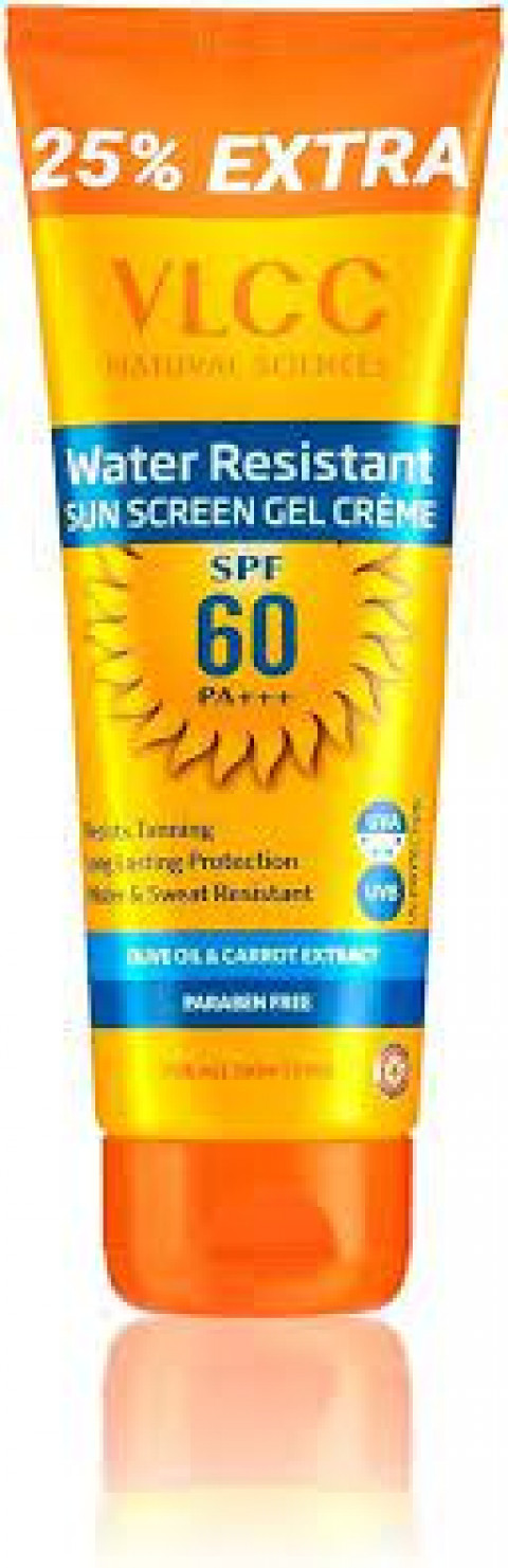VLCC Water Resistant SPF 60 PA+++ Sunscreen Gel Crème - 100g