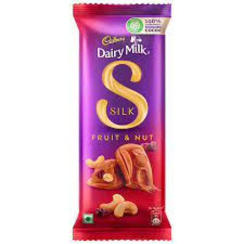 Cadbury Dairy Milk Silk Fruit & Nut Chocolate Bar, 137 g