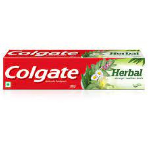 Colgate Herbal Toothpaste, Goodness of Natural Ingredients for Healthy Teeth, 200g