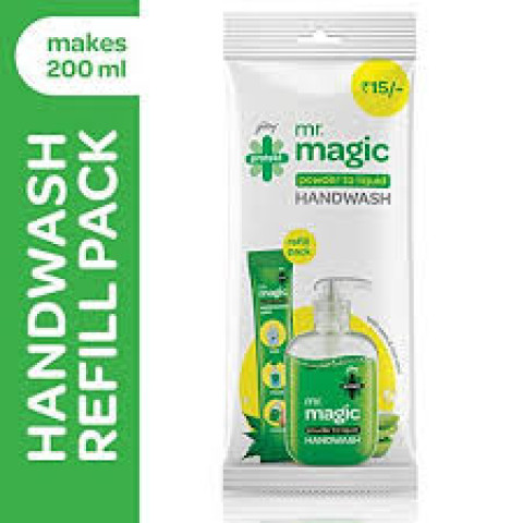 Godrej Mr Magic powder to liquid handwash (refill pack) 9 gm
