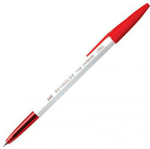 Reynolds 045 Fine Carbure Red Ball Pen