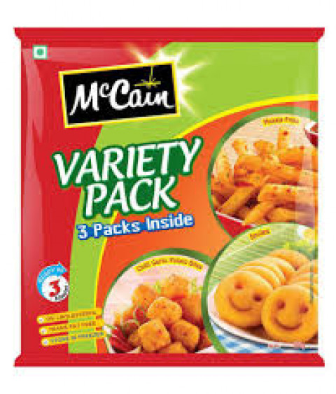 McCain Variety Pack 3 pack inside (550 gm)