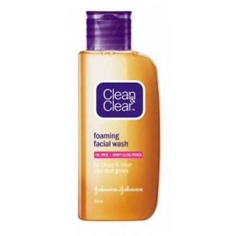 Clean & Clear Foaming face Wash, 50ml