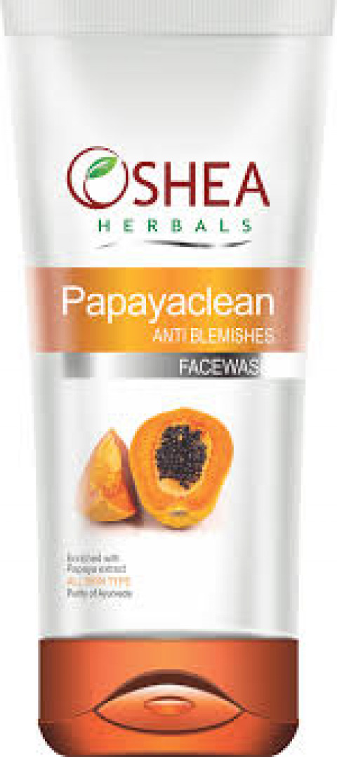 OSHEA-Herbals Papayaclean Anti Blemishes Face Wash, 80g