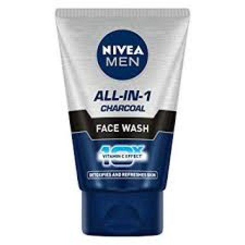NIVEA- MEN Face Wash, All In One, 10x Vitamin C, 100g