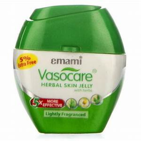 Emami Vasocare Herbal Pertroleum-50 ml Jelly+ Boroplus lotion  worth Rs 10 free