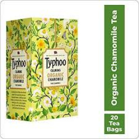 Typhoo-Calming Organic Chamomile Tea with Pure Chamomile, 20 Tea Bags