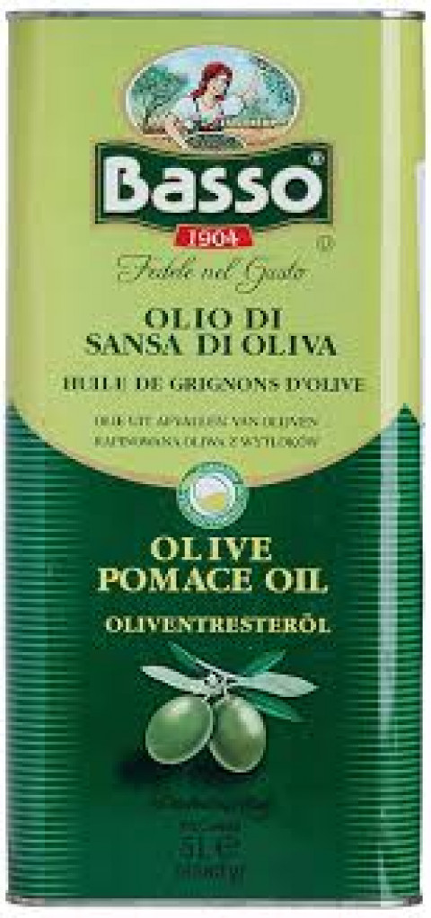 BASSO- Olive Pomace Oil, 5 L