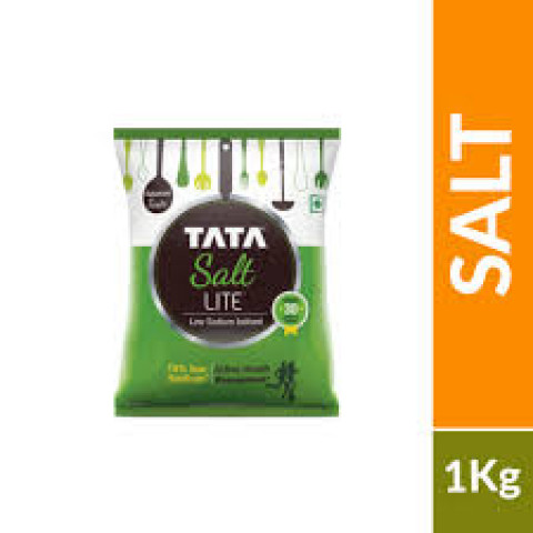TATA Salt Lite (Sodium Curtailed Iodised), 1kg