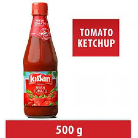 Kissan Fresh Tomato Ketchup Bottle, 500g
