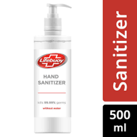 Lifebuoy Hand Sanitizer, 500 ml