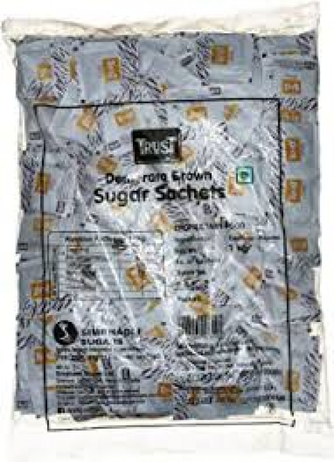 Trust-Demerara Brown Sugar Sachets (Packet) 1kg