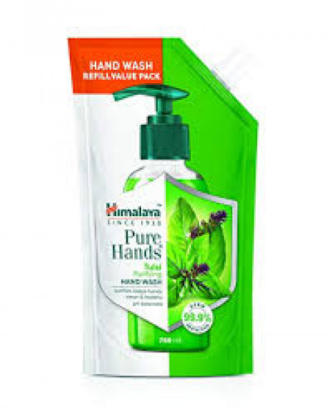Himalaya-Pure Hands Purifying Tulsi Hand Wash, 750 ml Refill Pack
