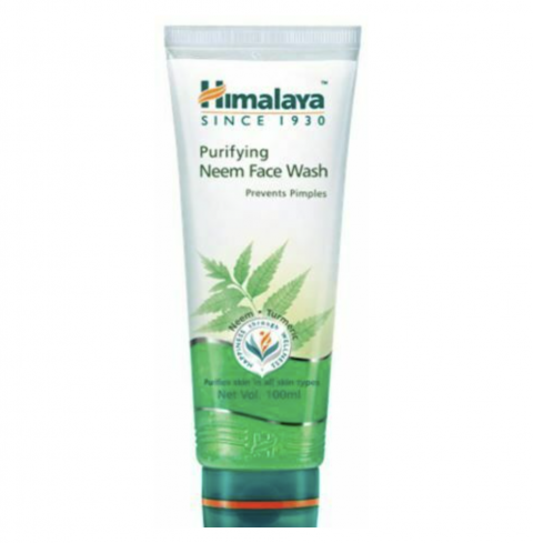 Himalaya-Herbals Purifying Neem Face Wash (Prevents Pimples), 100ml