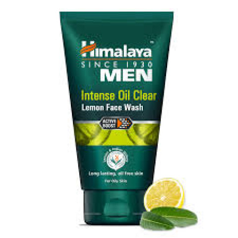 Himalaya-Herbals MEN Intense Oil Clear Lemon Face Wash, 50ml