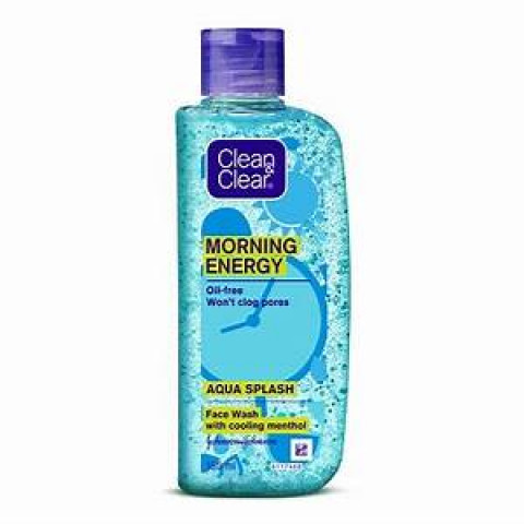 Clean & Clear Morning Energy Face Wash - Aqua Splash, 50ml