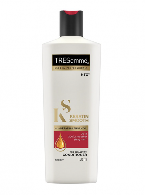 TRESemme- Keratin Smooth Conditioner with Keratine & Argan Oil, 190 ml