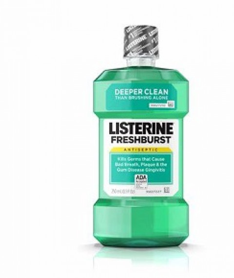 Listerine- Fresh Burst Mouthwash, 250ml