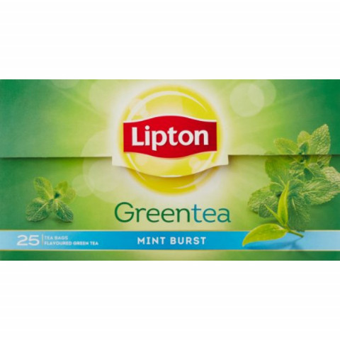 Lipton- Mint Burst Green Tea, 25 Tea Bags