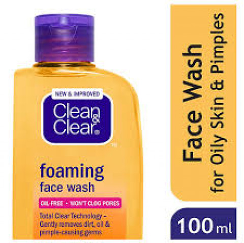 Clean & Clear- Foaming Face Wash, 100ml