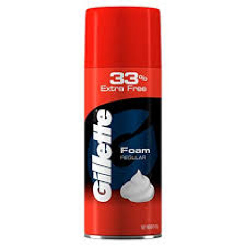 Gillette- Classic Regular Pre Shave Foam, 418g with 33% Extra Free