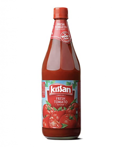 Kissan-Fresh Tomato Ketchup Bottle, 1kg