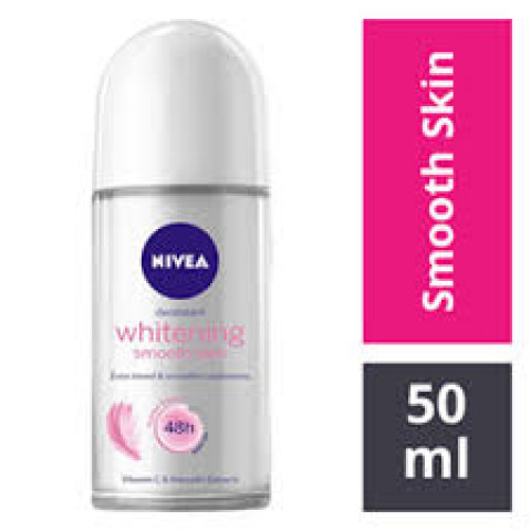 Nivea-Whitening Smooth Skin Roll On, 50ml 