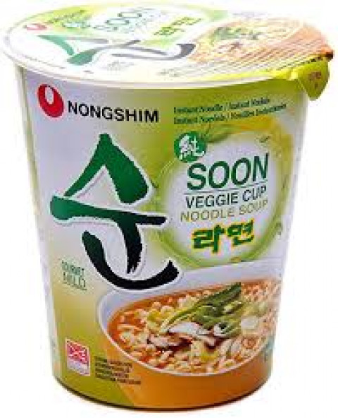 Nongshim-Soon Noodle Soup, Veggie Cup Ramen, 67g