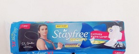 Stayfree Secure Xl 6 Pads 