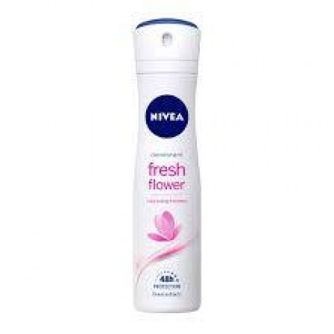NIVEA- Deodorant Fresh Flower Long lasting Freshness Deodorant, 150ml/92g