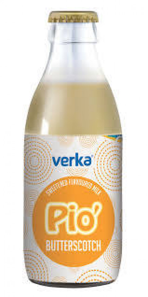 Verka Pio Butterscotch Flavored Milk, 200 ml