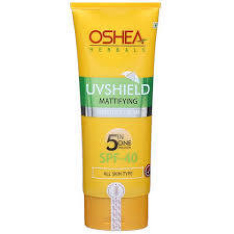 Oshea- Herbals UVShield Mattifying SPF40 Sun Block Cream, 120 g 