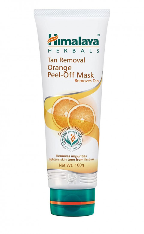 Himalaya Tan Removal Orange Peel-off Mask, 100g