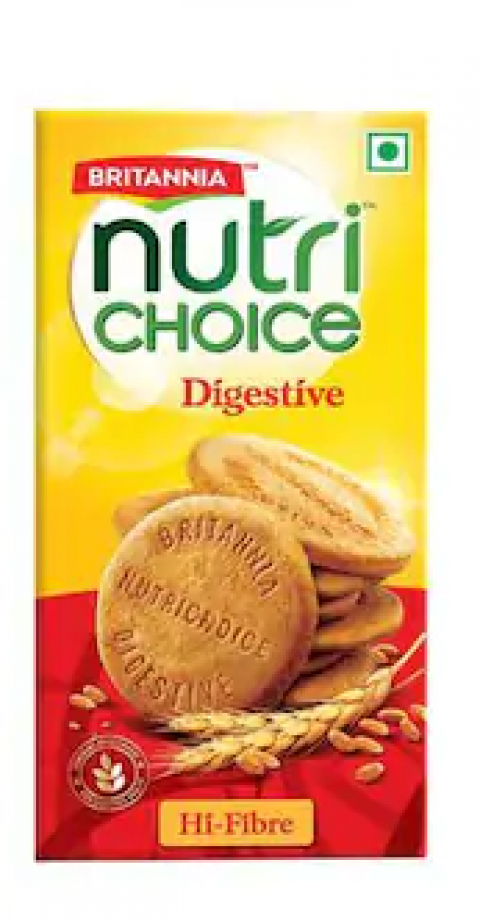 Britannia Nutri Choice - Hi Fibre Digestive Biscuits 250 g