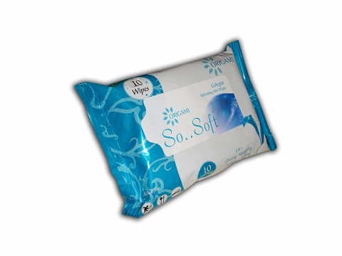  Origami So.Soft Cologne Wet Wipes - 10 Pulls