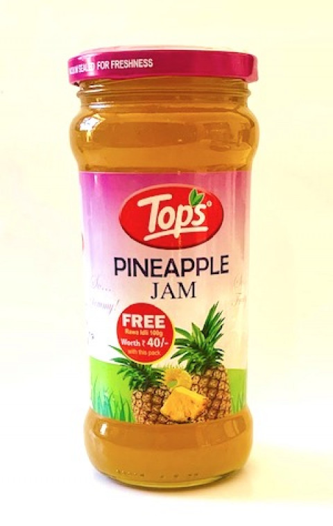 Tops Pineapple Jam Bottle, 475g