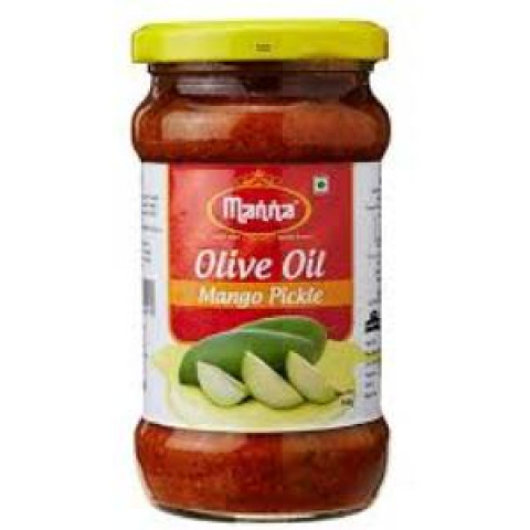 Manna Olive Oil Mango Pickle, 300g Jar