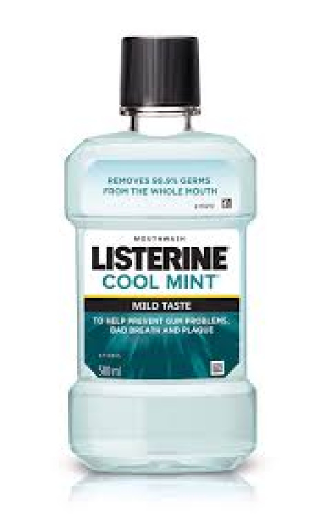 Listerine-Cool Mint Mild Taste Mouthwash, 250ml 