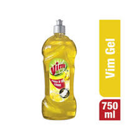 Vim  Dishwash Gel, Lemon, 750 ml